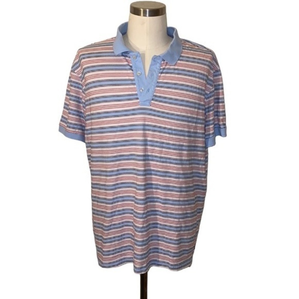 5/$30 🎈 Izod men’s XL striped polo shirt